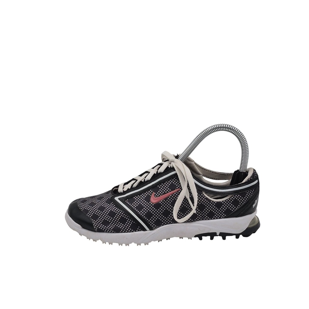 Nike Shoes Womens Size 6.5 Black Mesh Golf Sneakers Spikeless 379367-061